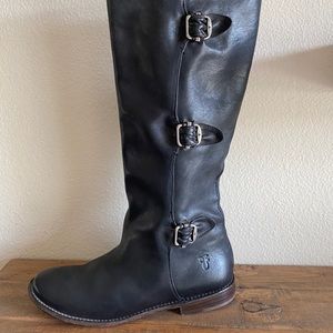 FRYE Paige Buckle boots. Vintage, barely worn.